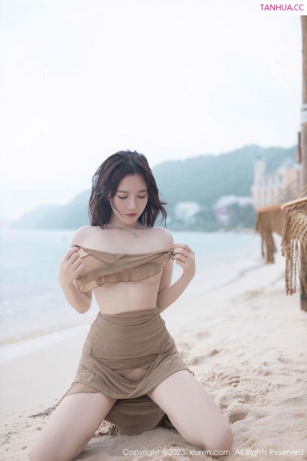 鱼子酱fish  [XiuRen]高清写真图 2023.08.25 No.7288 鱼子酱Fish 沙滩美腿第70张图片